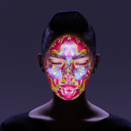 3-D Projection Mapping with Real-Time Face Tracking