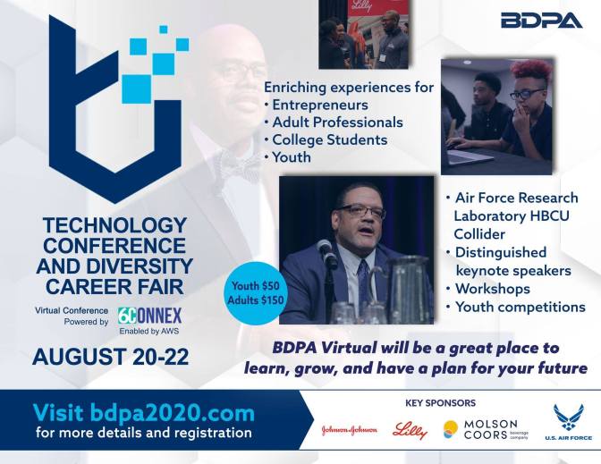 Register today for Virtual BDPA2020! Select here...